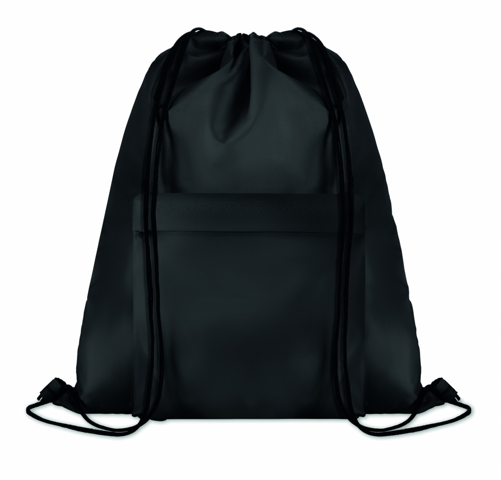 Logotrade promotional gift image of: 210D Polyester drawstring bag