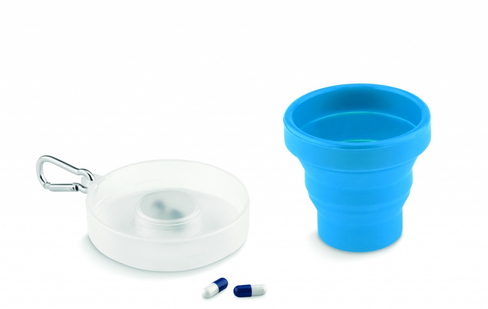 Logotrade promotional merchandise image of: Silicone foldable cup
