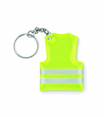 Logo trade advertising products picture of: Key ring with reflecting vest Jekabpils