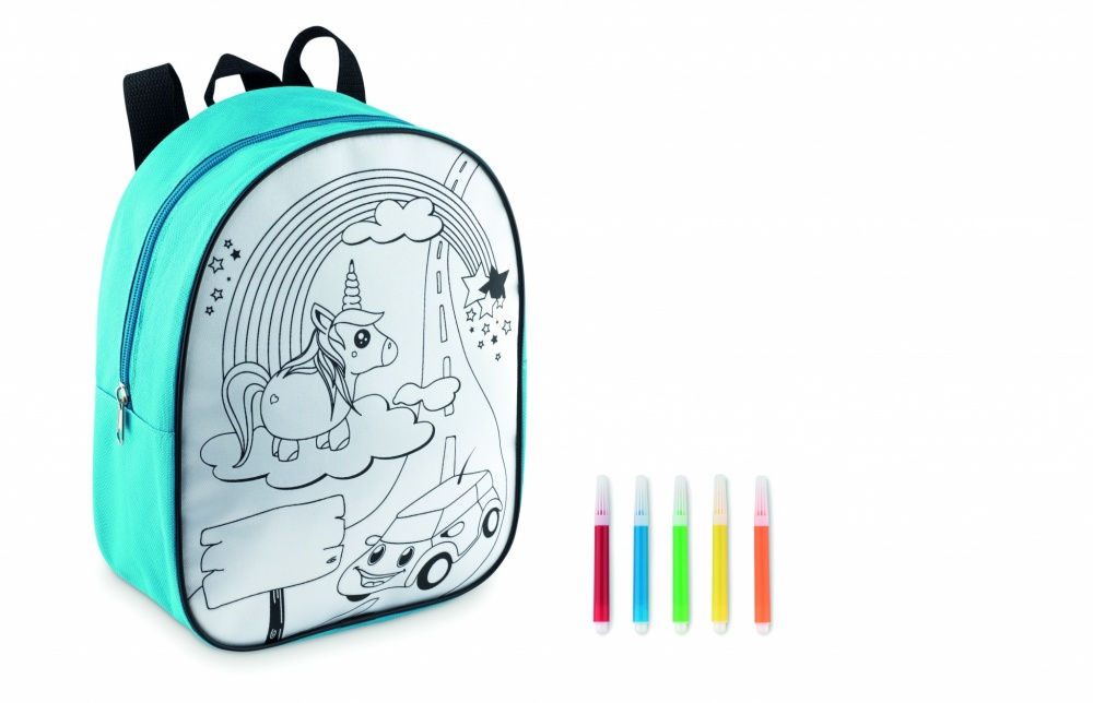 Logotrade promotional gifts photo of: Backpack with 5 markers