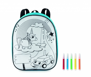 Logotrade promotional giveaways photo of: Backpack with 5 markers