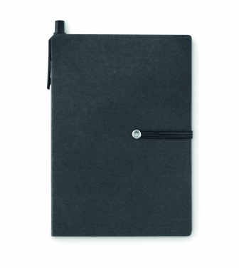 Logo trade business gift photo of: Notebook w/pen & memo pad