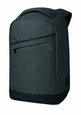 Logo trade promotional giveaways picture of: 2 tone backpack incl USB plug