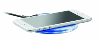 Logo trade business gift photo of: Round wireless charging pad 5W