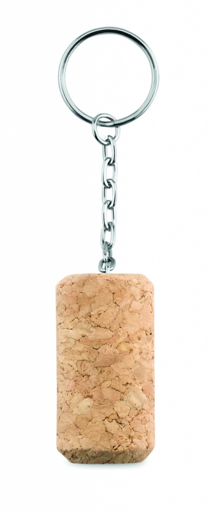 Logotrade promotional merchandise photo of: Wine cork key ring Sigulda