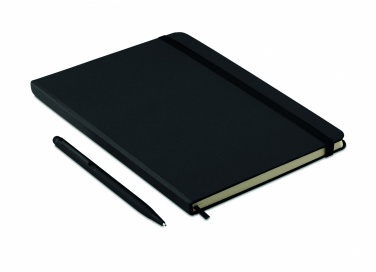 Logotrade promotional item picture of: A5 notebook w/stylus 72 lined
