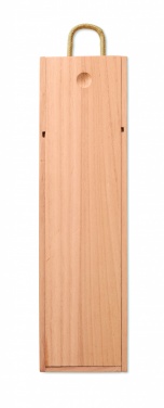 Logo trade promotional item photo of: Wooden wine box