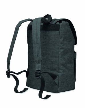 Logo trade promotional giveaway photo of: Backpack in 600D polyester