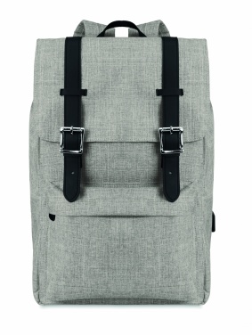 Logo trade promotional merchandise photo of: Backpack in 600D polyester