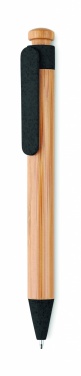 Logotrade promotional gift picture of: Bamboo/Wheat-Straw ABS ball pen