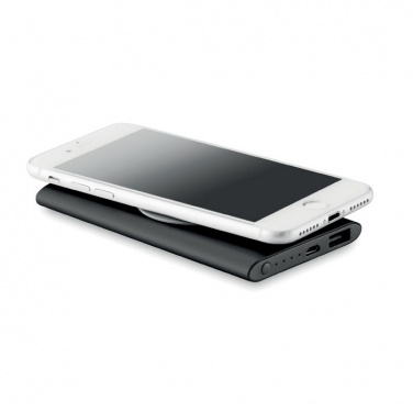 Logo trade corporate gifts image of: Wireless Power bank 4000mAh