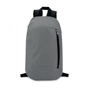 Logo trade advertising products image of: Backpack with front pocket