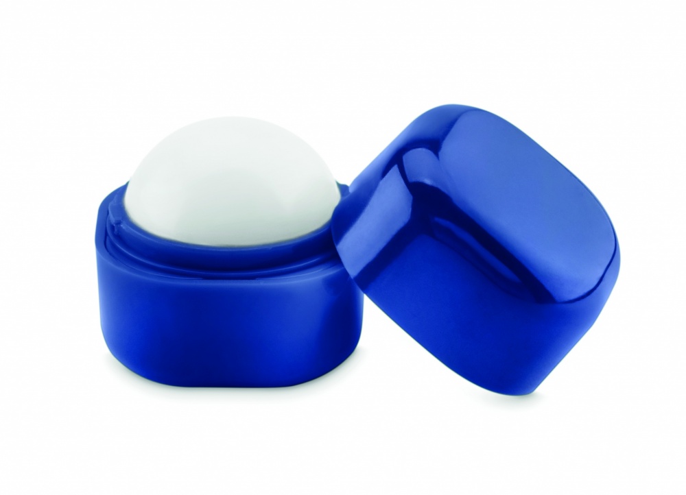 Logo trade promotional merchandise photo of: Lip balm in cube box