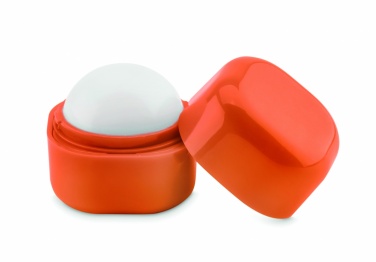 Logo trade promotional merchandise image of: Lip balm in cube box