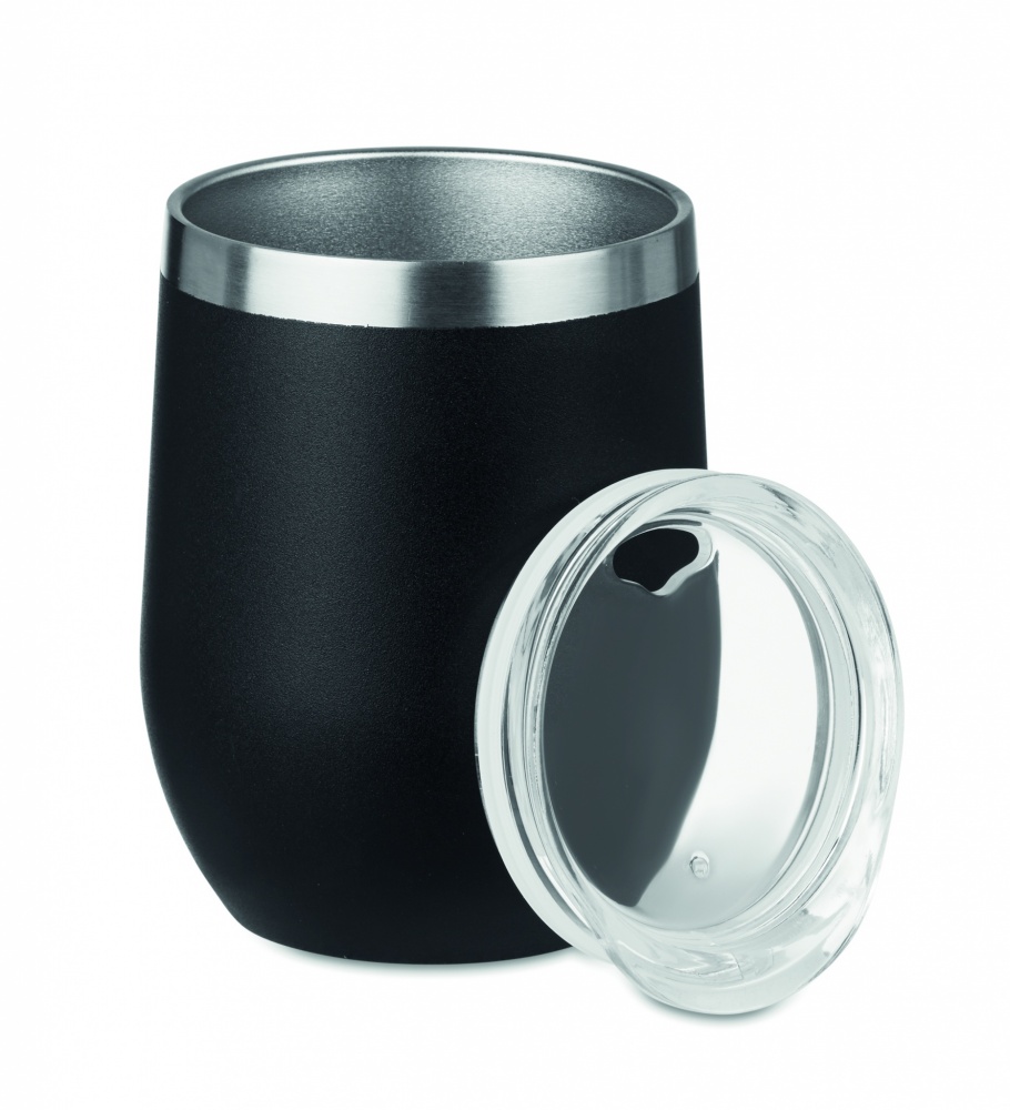 Logo trade business gifts image of: Double wall mug 300ml