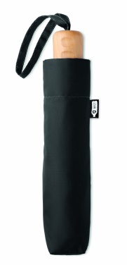 Logo trade advertising products picture of: 21 inch RPET foldable umbrella