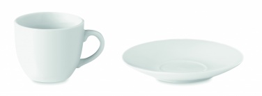 Logotrade promotional merchandise image of: Espresso cup and saucer 80 ml