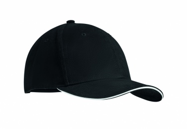 Logotrade promotional products photo of: Brushed heavy cotton 6 panel Ba