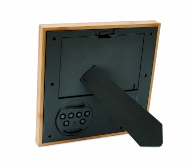 Logo trade corporate gifts picture of: Photo frame with weather statio