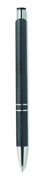 Logo trade business gifts image of: Wheat Straw/ABS push type pen