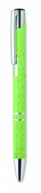 Logo trade business gifts image of: Wheat Straw/ABS push type pen
