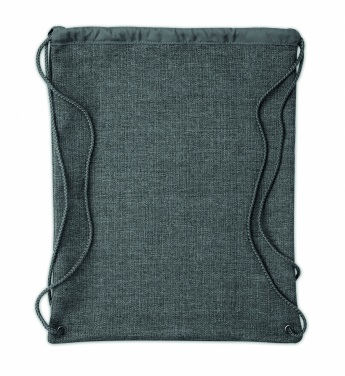 Logotrade corporate gift image of: 1200D heathered drawstring bag