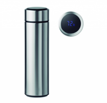 Logo trade promotional giveaways picture of: Bottle with touch thermometer