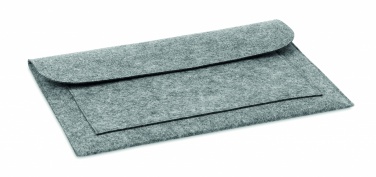 Logo trade promotional merchandise photo of: 15 inch Felt laptop pouch