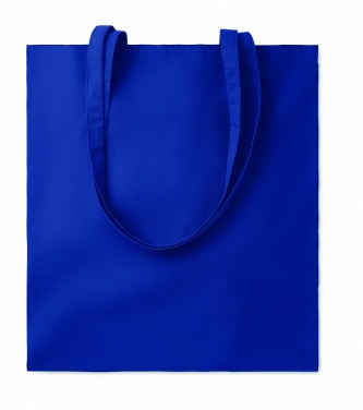 Logo trade promotional giveaways picture of: 180gr/m² cotton shopping bag