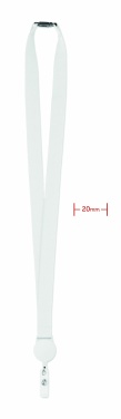 Logotrade promotional merchandise picture of: Lanyard retractable clip