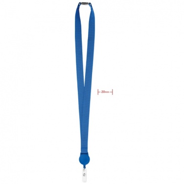 Logo trade promotional product photo of: Lanyard retractable clip
