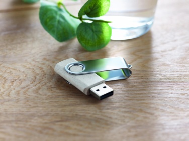 Logo trade promotional products picture of: Wheat straw PP 50/50 USB 16GB