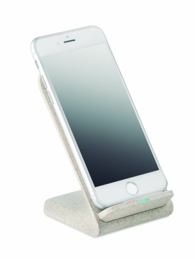 Logotrade advertising products photo of: Wheat straw/ABS charger std10W