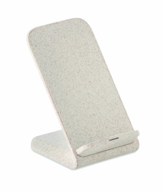 Logotrade promotional product picture of: Wheat straw/ABS charger std10W