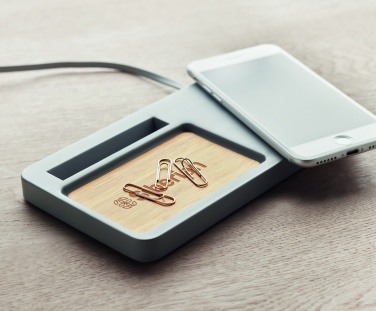 Logotrade promotional product picture of: Wireless charging organizer10W