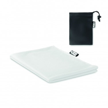 Logotrade promotional gift picture of: RPET sports towel and pouch