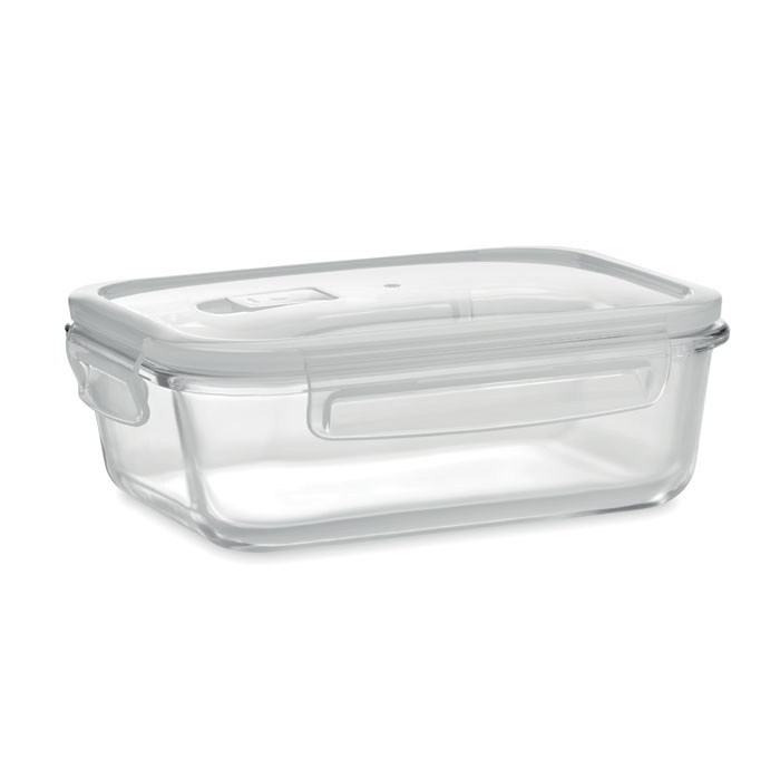 Logotrade promotional merchandise photo of: Glass lunchbox & PP lid 900ml