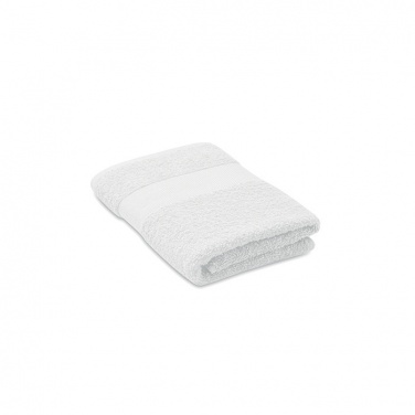Logo trade corporate gift photo of: Towel organic cotton 100x50cm