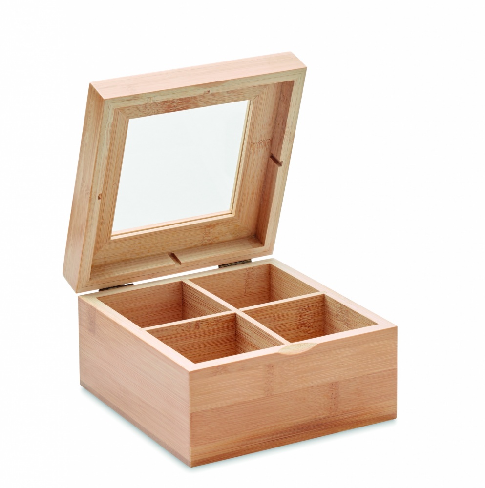 Logotrade promotional merchandise image of: Bamboo tea box