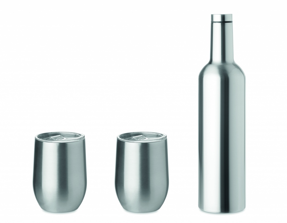 Logotrade promotional merchandise image of: Double walled bottle & mug set
