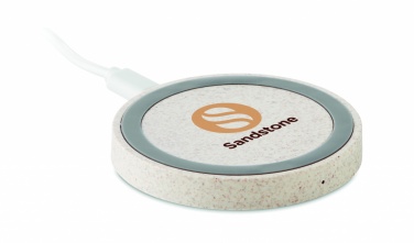 Logotrade promotional item picture of: Wheat straw/ABS charger 5W