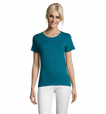 Logo trade corporate gifts picture of: REGENT WOMEN T-SHIRT 150g