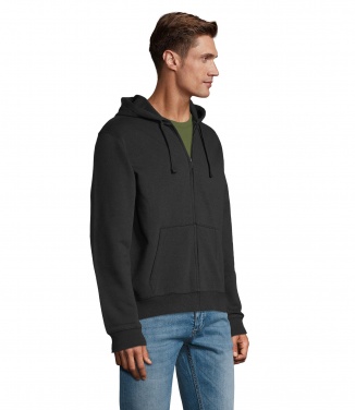 Logo trade business gifts image of: SPIKE MEN ZIP HOODIE SWEAT