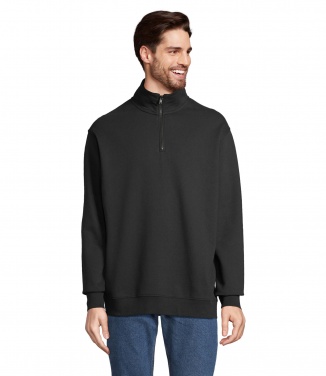 Logotrade business gift image of: CONRAD Sweat Zip Collar