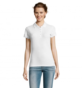 Logo trade promotional giveaways picture of: PEOPLE WOMEN POLO 210g