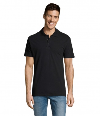 Logo trade promotional giveaways image of: SUMMER II MEN Polo 170g