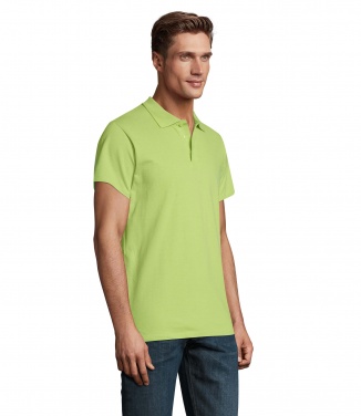 Logo trade promotional giveaways image of: SPRING II MEN Polo 210g