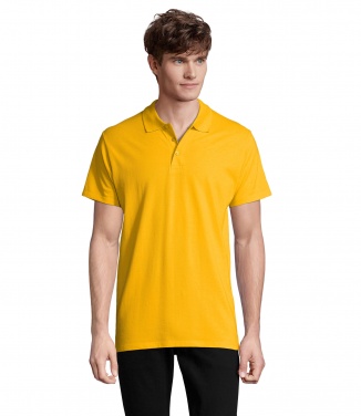 Logo trade corporate gifts picture of: SPRING II MEN Polo 210g