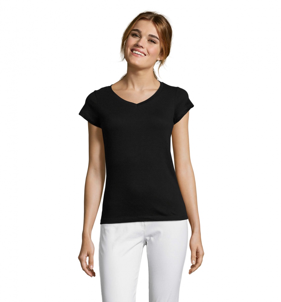 Logotrade promotional giveaway picture of: MOON WOMEN T-SHIRT 150g