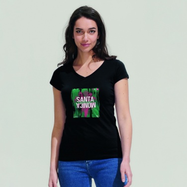 Logo trade corporate gifts picture of: MOON WOMEN T-SHIRT 150g